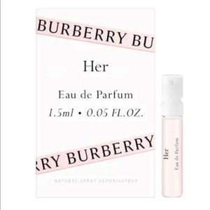 New! Burberry Her sample